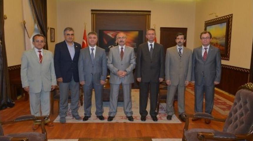 Toprak Bayramı&rsquo;nda Vali Yaman&rsquo;a Ziyaret