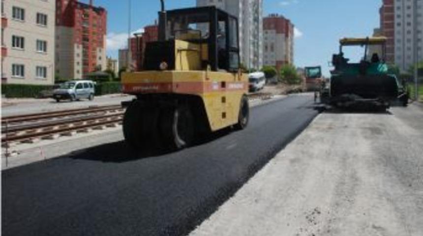 Kayseri'de İLDEM Yolu Yenileniyor
