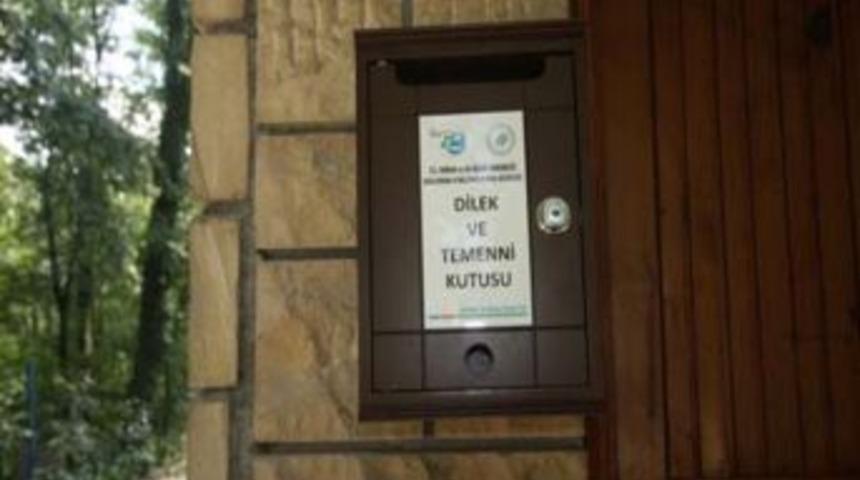 Tabiat Parklarına Dilek Ve Temenni Kutuları Asıldı