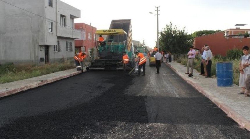 Sarı&ccedil;am&rsquo;da Asfalt &Ccedil;alışmaları