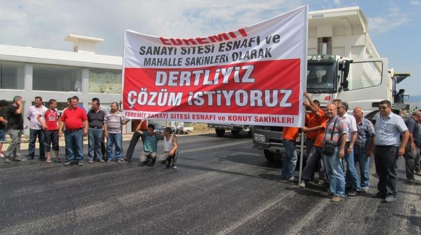 Sanayi Esnafı, Duble Yol &Ccedil;alışmalarına Kısa S&uuml;reli Engel Oldu