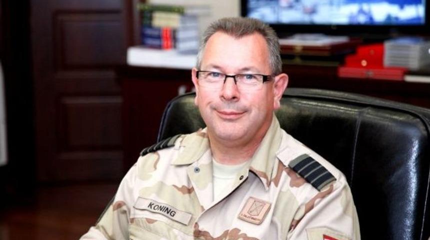Patriot Birliği&rsquo;nin Hollandalı Komutanı Albay Koning: