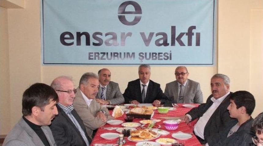 Erzurum&rsquo;da Ensar Vakfı Şubesi A&ccedil;ıldı