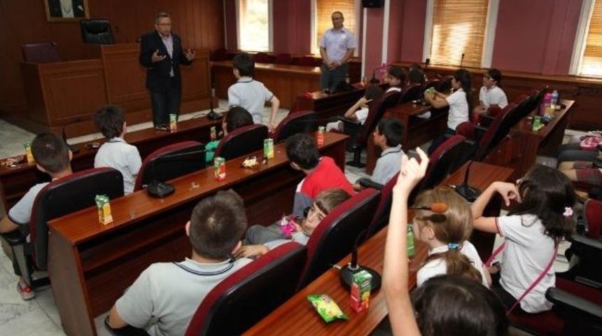 Miniklerin Odunpazarı Belediyesi Ziyareti