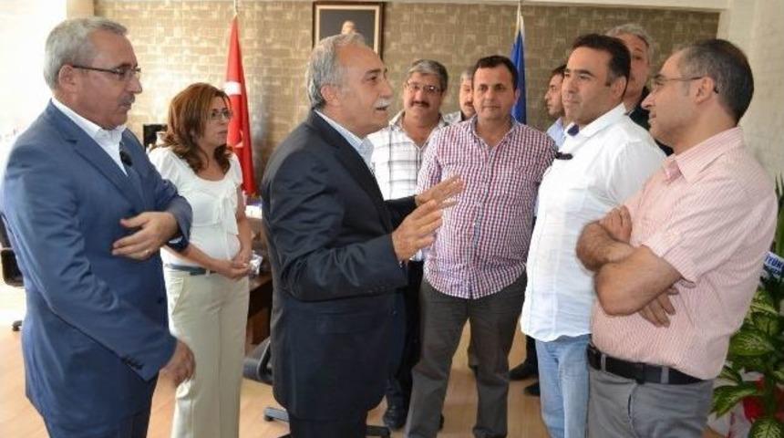 Fakıbaba, Mali M&uuml;şavirler Odasını Ziyaret Etti