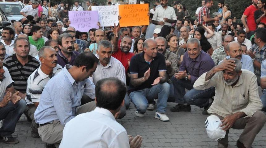 Tunceli&rsquo;de Taksim Eylemi