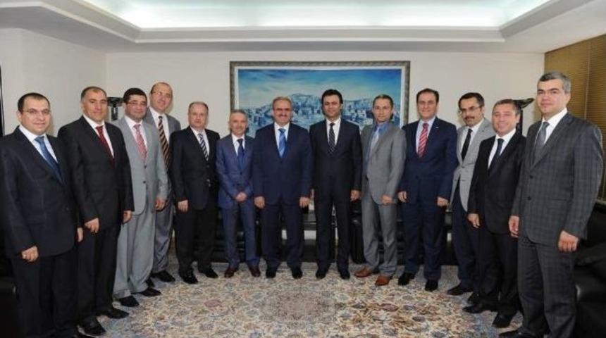 T&uuml;rk Telekom Heyetinden Vali Karaloğlu&rsquo;na Ziyaret