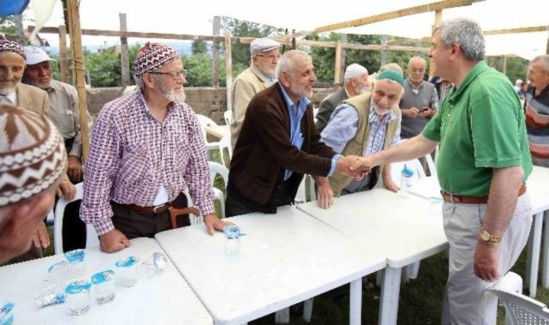 Başkan'a Erikli Belen'de Sıcak İlgi