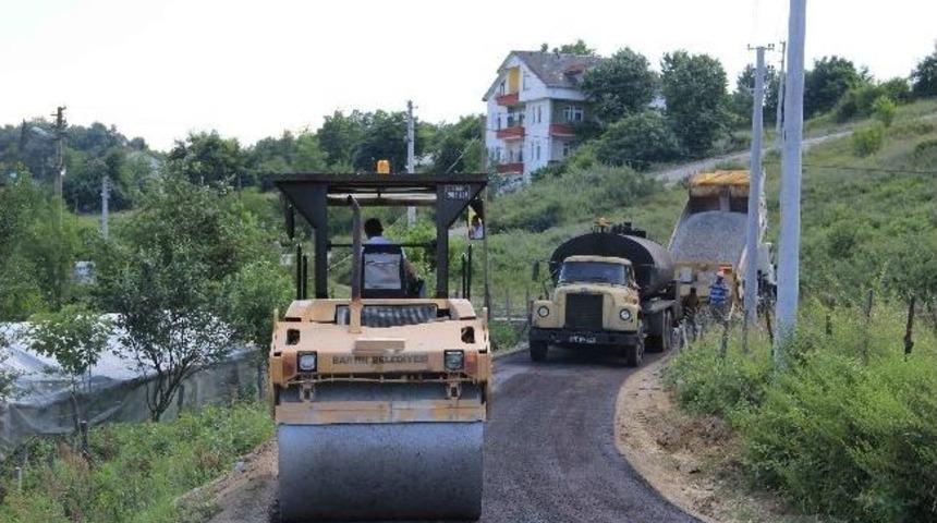 Asfalt &Ccedil;alışmaları Devam Ediyor