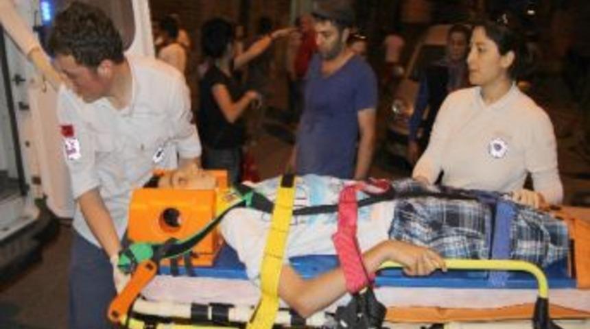Samsun&rsquo;da Otomobil Bisiklete &Ccedil;arptı: 1 Yaralı