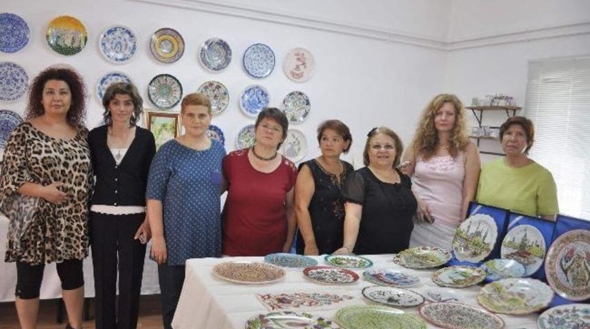 K&ouml;yceğiz Halk Eğitimi Merkezi&rsquo;nden Yılsonu Sergisi