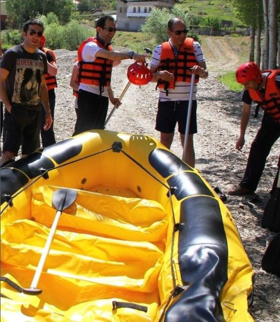 &Ccedil;oruh&rsquo;ta Rafting Coşkusu