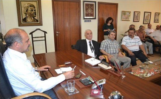 Körezli Ve Ekibi Başkan Aşkın’ı Ziyaret Etti 2