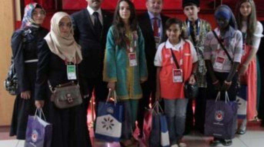 T&uuml;rk&ccedil;e'nin &Ccedil;ocuklarından Milli Eğitime Ziyaret