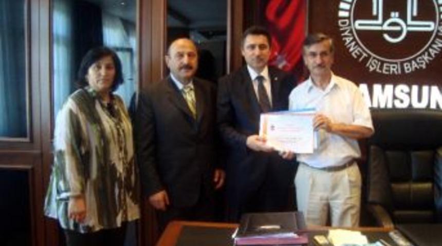 L&ouml;sam&rsquo;dan İl M&uuml;ft&uuml;s&uuml; &Ouml;zt&uuml;rk'e Ziyaret