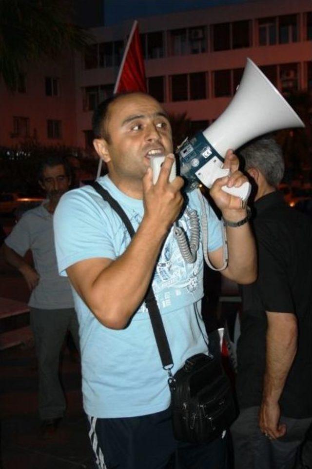 Ayvalık&rsquo;ta Eylemciler Tek Y&uuml;rek 3