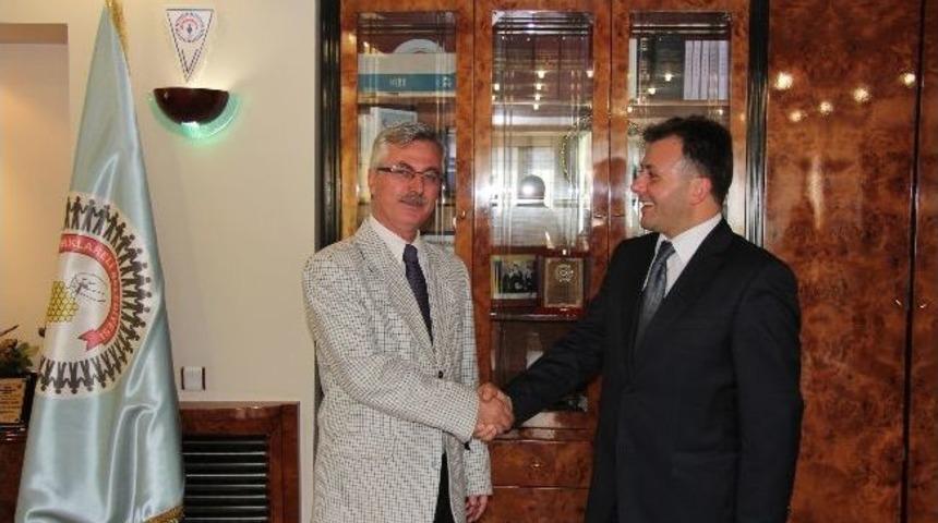 Başsavcı Aydın&rsquo;dan Başkan &Ccedil;ağlayan&rsquo;a Ziyaret