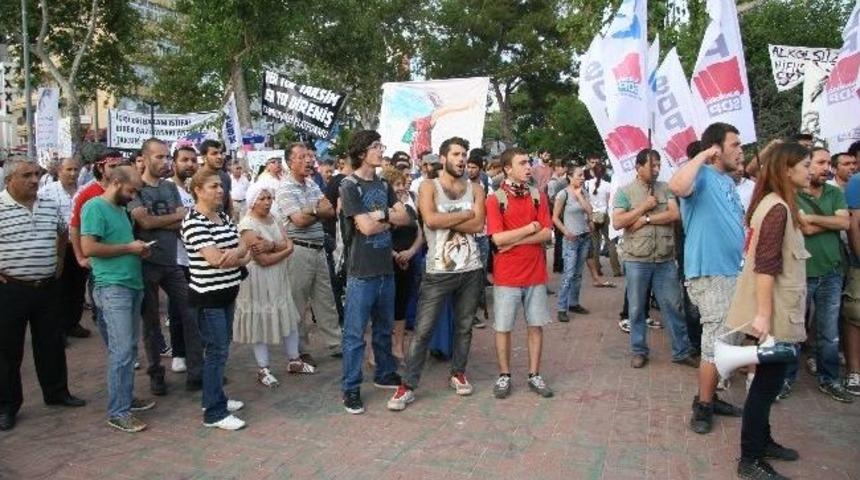 Sdp M&uuml;dahaleyi Protesto Etti