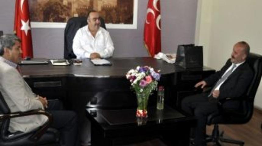 Galericiler Sitesi Başkanından Mhp İl Başkanı Mete Eke&rsquo;ye Ziyaret