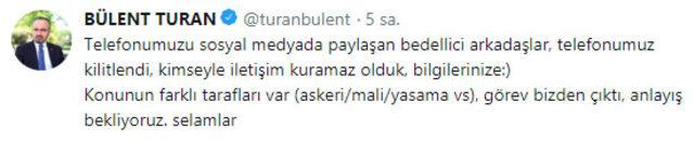 AK Partili Turan'ın telefonunu 'bedelli' kilitledi