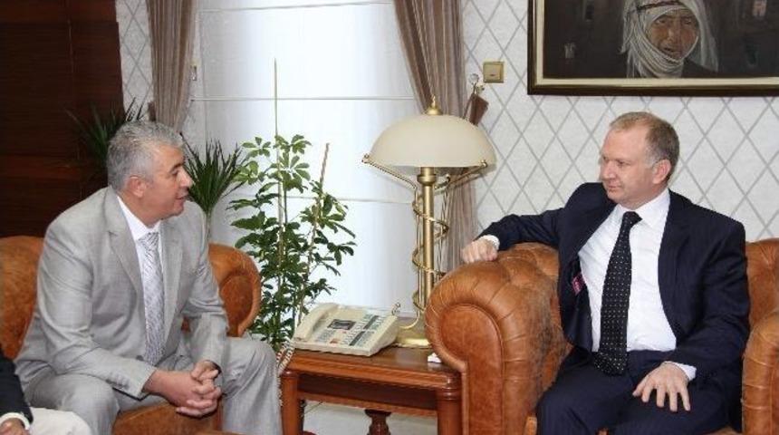 Kapadokya Gazeteciler Cemiyeti&rsquo;nden Vali Ceylan&rsquo;a Ziyaret