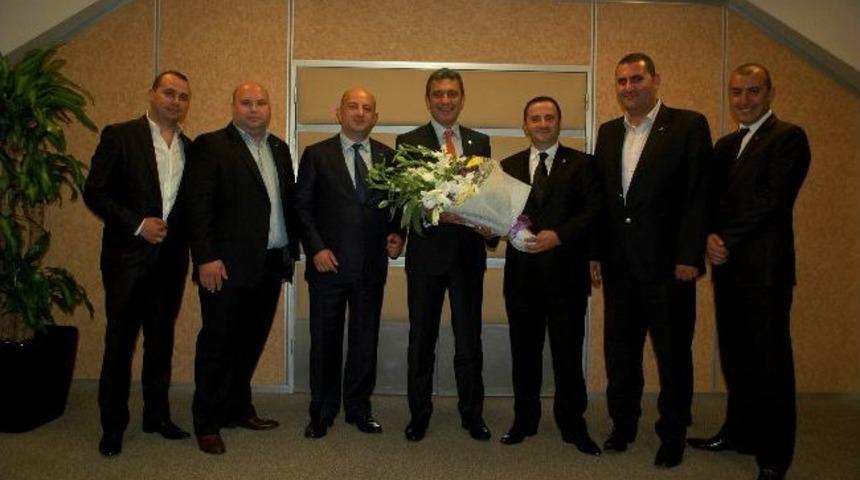 İto Başkanı Ve Enver Genel Başkanı &Ccedil;ağlar&rsquo;a Kocaeli&rsquo;den Ziyaret