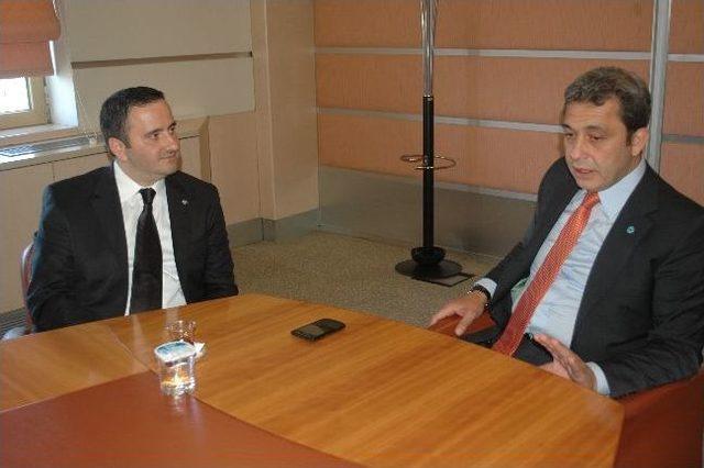 İto Başkanı Ve Enver Genel Başkanı &Ccedil;ağlar&rsquo;a Kocaeli&rsquo;den Ziyaret 1