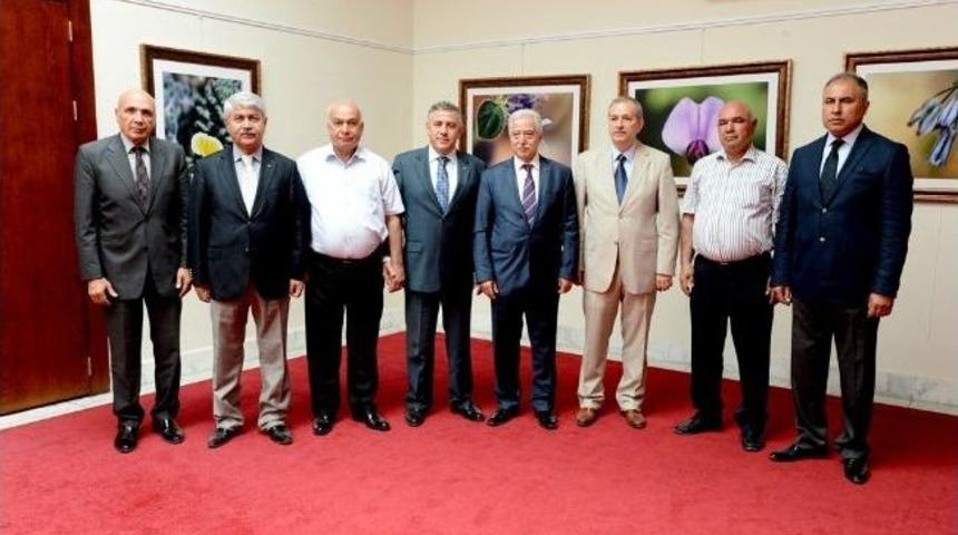 Atb Y&ouml;netimi Aldırmaz&rsquo;ı Ziyaret Etti