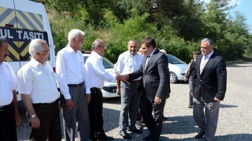 Vali İzzettin K&uuml;&ccedil;&uuml;k&rsquo;ten Muharip Gazilere Ziyaret