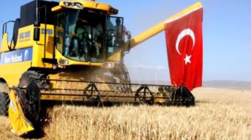 Aksaray&rsquo;da 2013 Yılı Hububat Hasadı Başladı