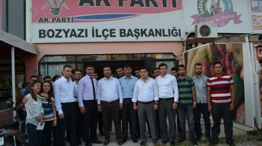 Ak Parti Bozyazı İl&ccedil;e Gen&ccedil;lik Kollarında G&ouml;rev Değişimi