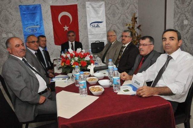 Sgk Bölge Toplantısı Hakkari’ De Yapıldı