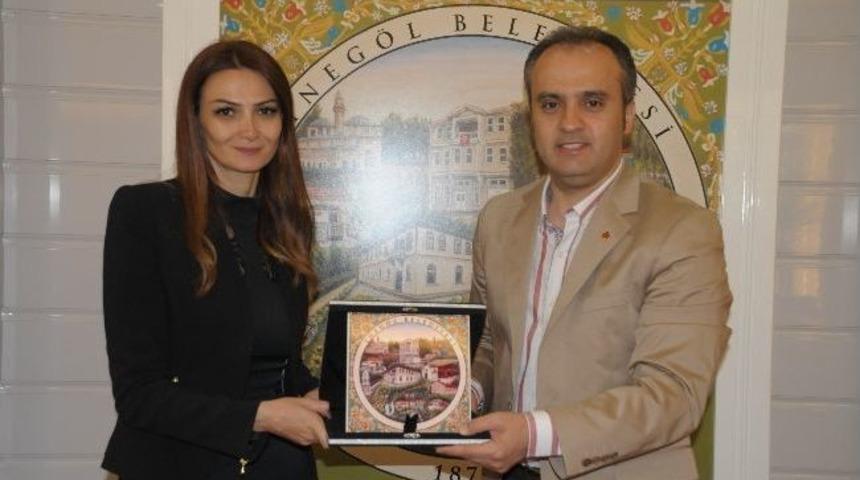 Azeri Vekilden Başkan Aktaş&rsquo;a Ziyaret