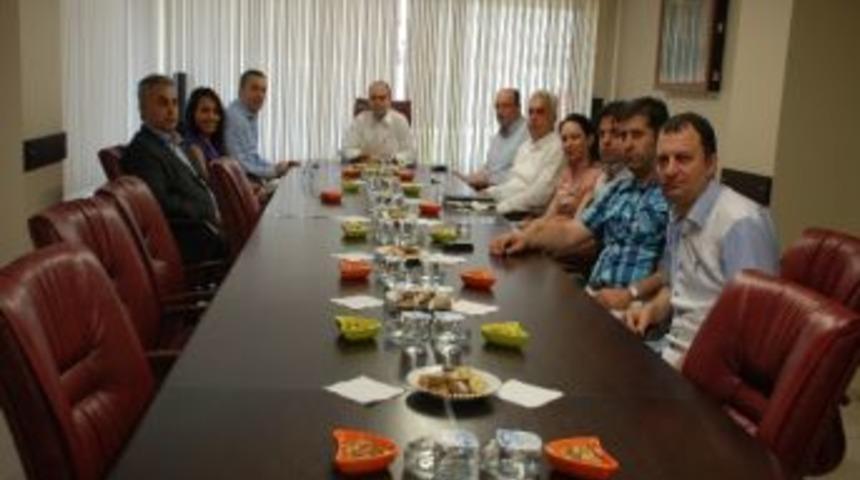 Stso Y&ouml;netimine Bergama Ticaret Odası'ndan Ziyaret