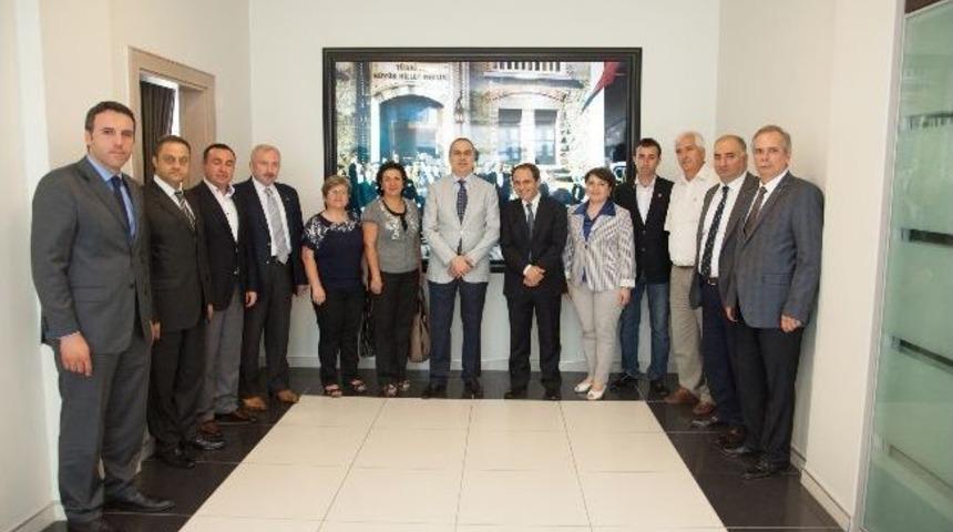 Chp İl Başkanı Keleş, Satso&rsquo;yu Ziyaret Etti