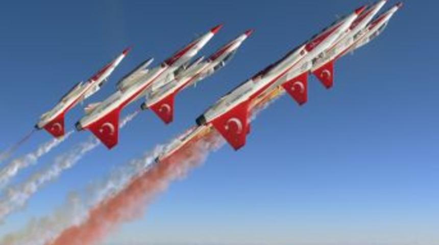 T&uuml;rk Yıldızları Akdeniz Oyunlarında G&ouml;steri U&ccedil;uşu Yapacak