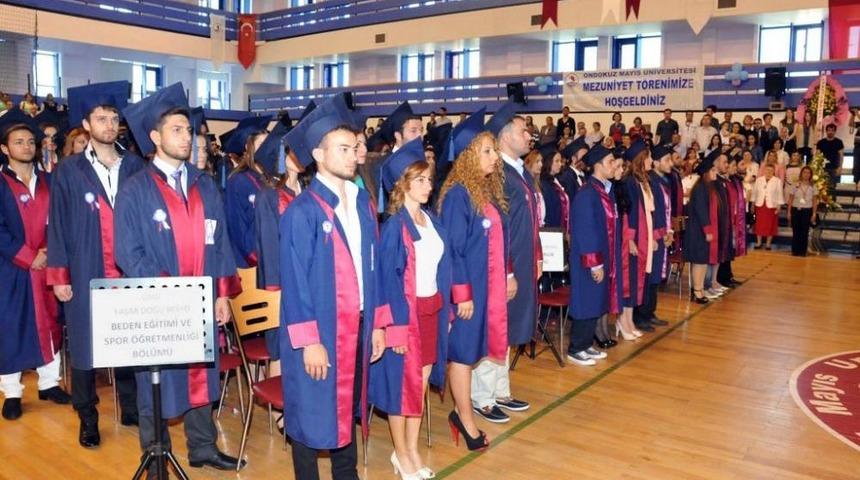 Yaşar Doğu Beden Eğitimi Ve Spor MYO'da Mezuniyet Sevinci