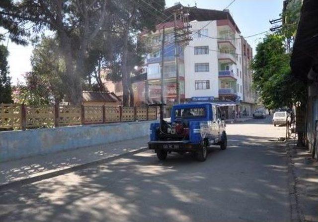 Salihli&rsquo;de Haşereyle M&uuml;cadele &Ccedil;alışmaları Başlatıldı 2