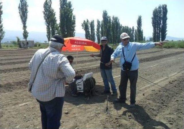 Salihli’de Jeotermal Ölçümü Yapıldı