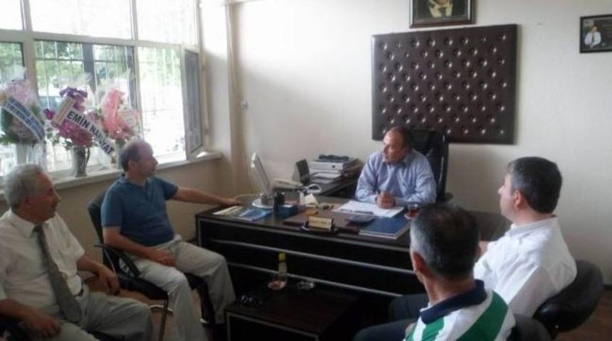 Salihli Mhp&rsquo;nin Kurum Ziyaretleri Devam Ediyor