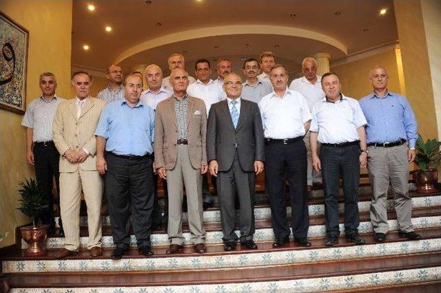 Kadef Yeni Yönetimi Başkan Yılmaz’ı Ziyaret Etti 1