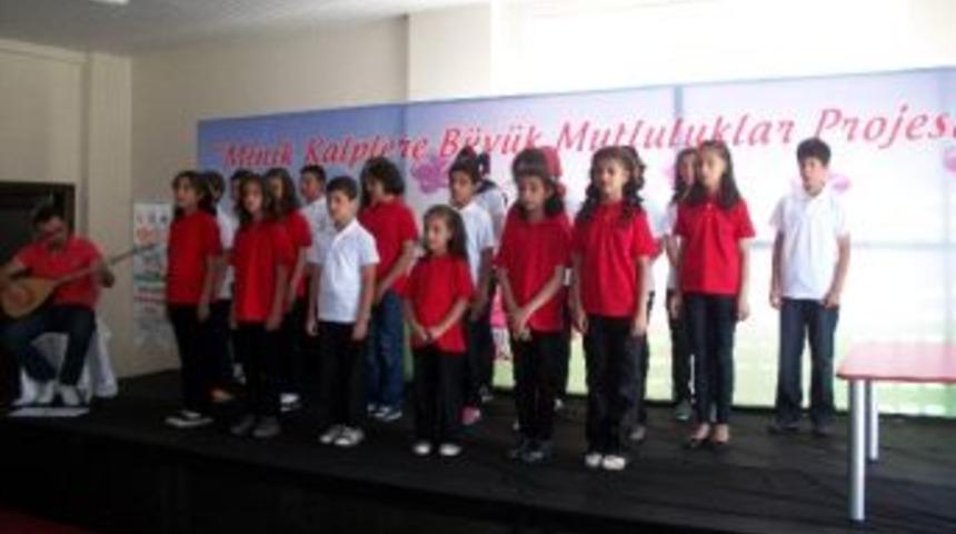 &ldquo;minik Kalplere B&uuml;y&uuml;k Mutluluklar&rdquo; Projesinde Yıl Sonu Etkinliği