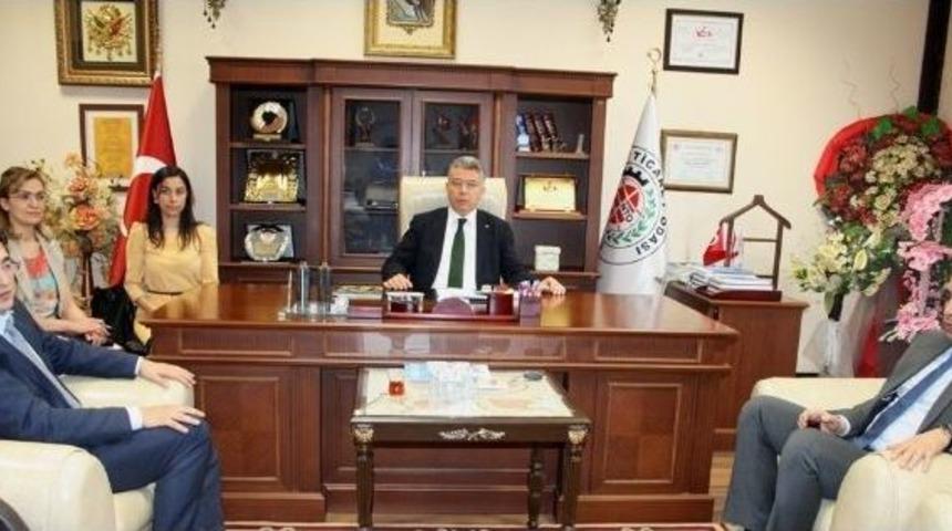 Tobb &Uuml;yeleri, Nizip Ticaret Odasını Ziyaret Etti