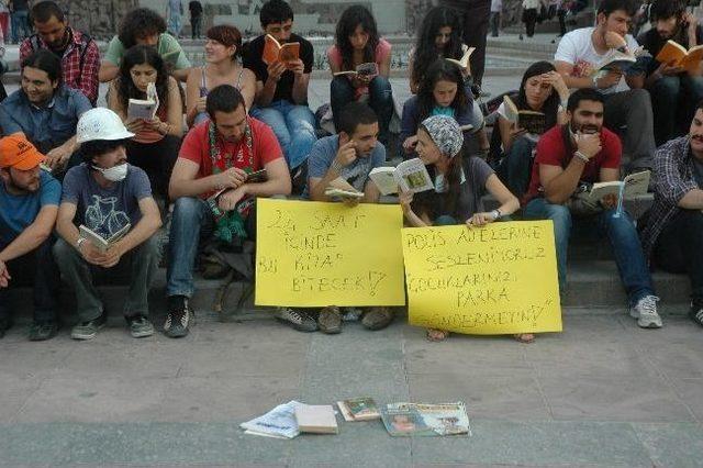 Kızılay'da Gezi Parkı Protestosu