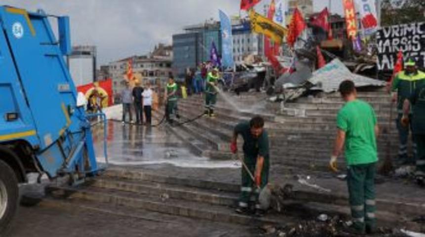Taksim'de son durum