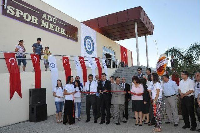 Ad&uuml; Spor Merkezi Hizmete A&ccedil;ıldı 1