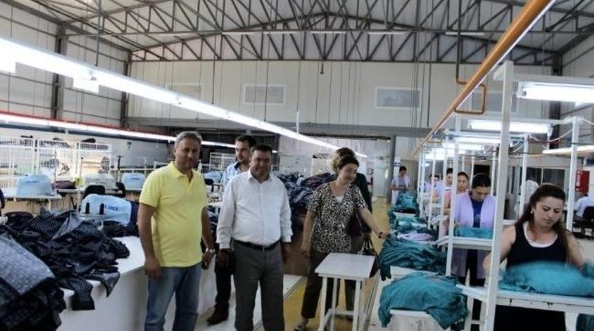 İşkur&rsquo;dan Tekstil Kurslarına Ziyaret