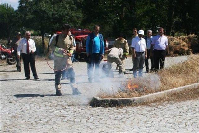 Yangına Müdahale Ekipmanları Artırıldı