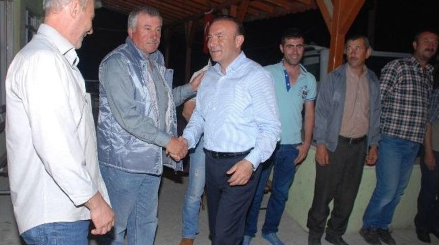 Doğan'dan K&ouml;ylere Gece Ziyareti