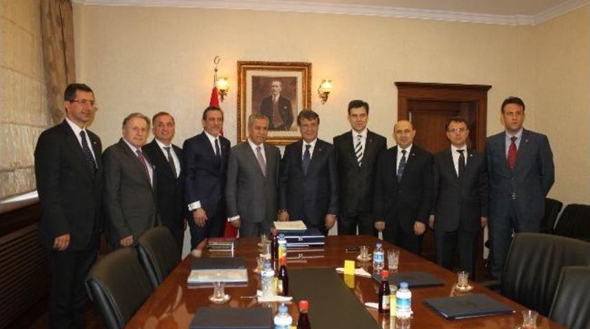 Btso, Bursa Lobisini G&uuml;&ccedil;lendirmek İ&ccedil;in Başkente &Ccedil;ıkarma Yaptı